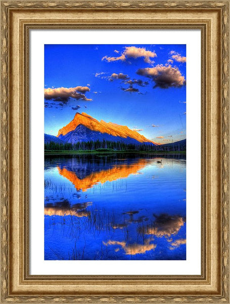 Mountain Reflection - Framed Print