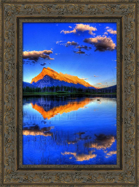 Mountain Reflection - Framed Print