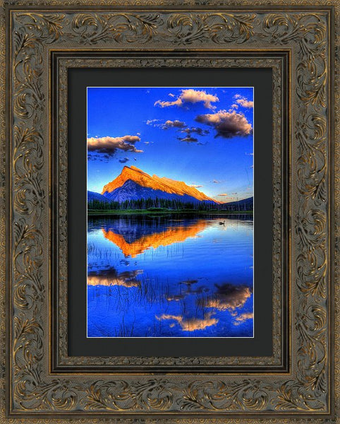 Mountain Reflection - Framed Print