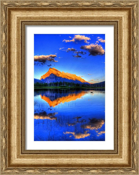 Mountain Reflection - Framed Print