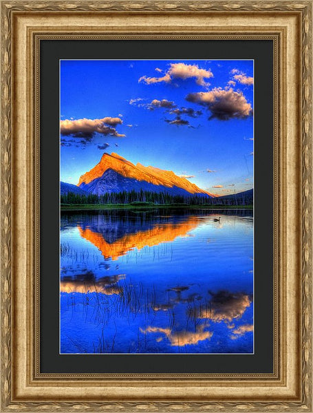 Mountain Reflection - Framed Print