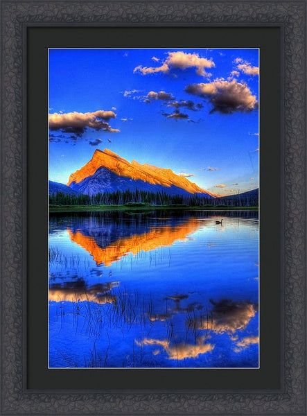 Mountain Reflection - Framed Print