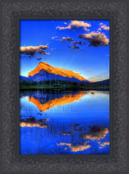 Mountain Reflection - Framed Print