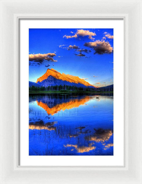 Mountain Reflection - Framed Print