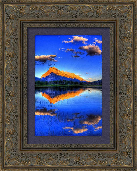Mountain Reflection - Framed Print