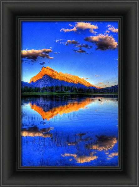 Mountain Reflection - Framed Print