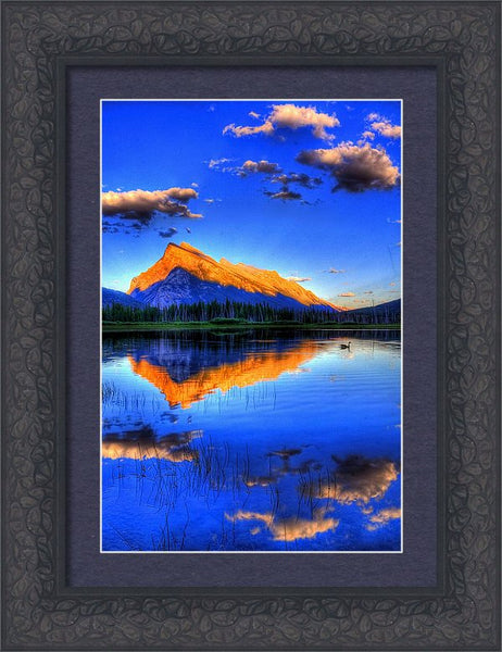 Mountain Reflection - Framed Print