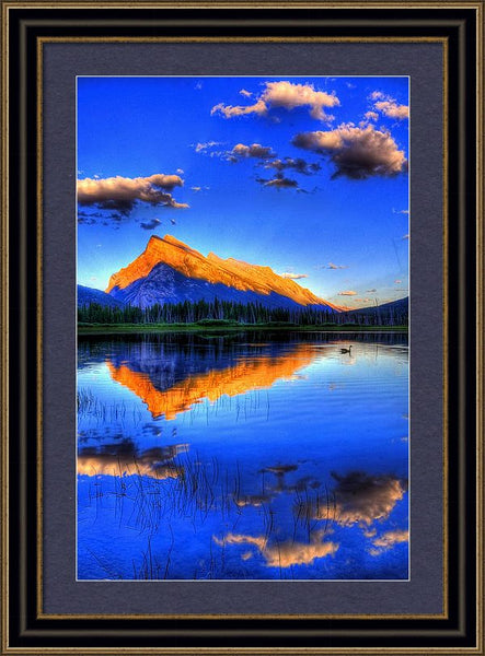 Mountain Reflection - Framed Print