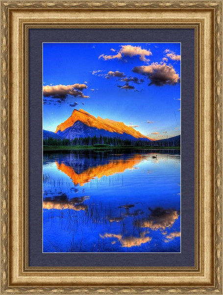 Mountain Reflection - Framed Print