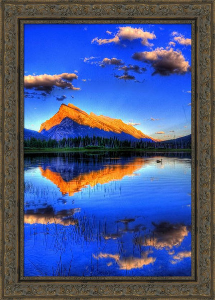 Mountain Reflection - Framed Print