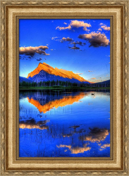 Mountain Reflection - Framed Print
