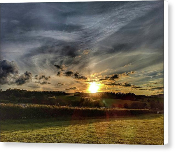 My Beautiful Sunset - Canvas Print