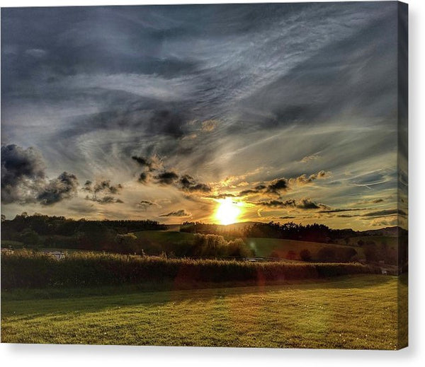 My Beautiful Sunset - Canvas Print