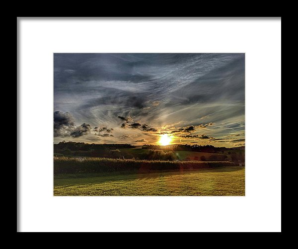 My Beautiful Sunset - Framed Print