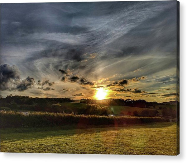 My Beautiful Sunset - Acrylic Print