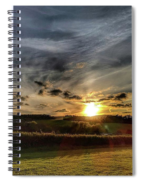 My Beautiful Sunset - Spiral Notebook