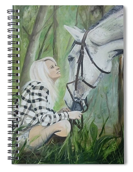 Nicole And Cellie - Spiral Notebook