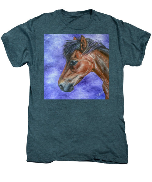 Portrait Of A Pony - Men's Premium T-Shirt