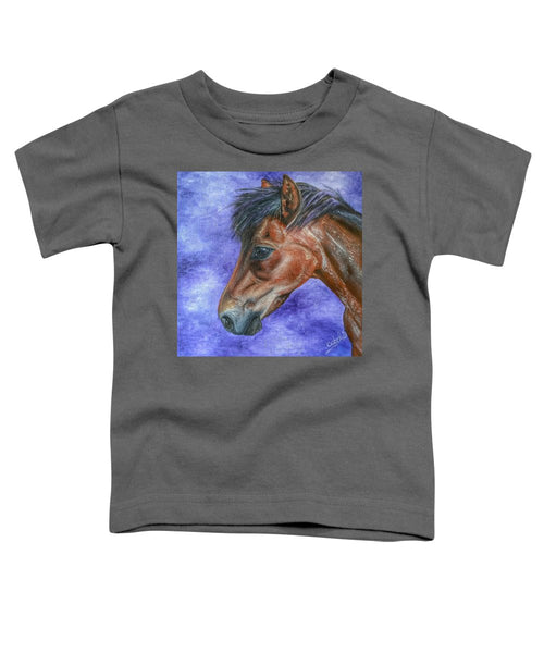 Portrait Of A Pony - Toddler T-Shirt