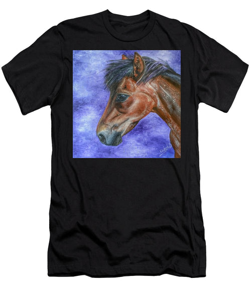 Portrait Of A Pony - Men's T-Shirt (Athletic Fit)