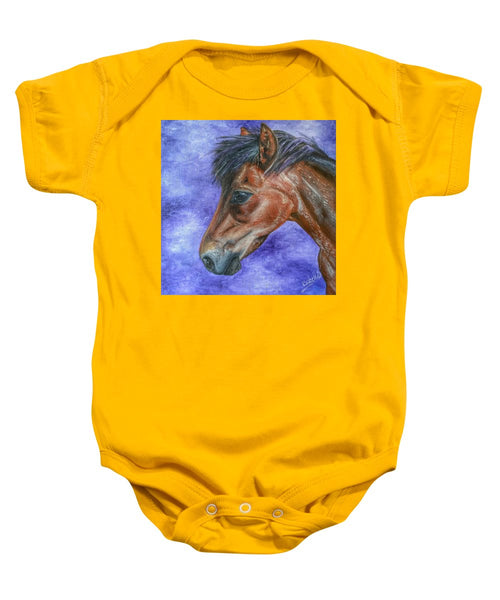 Portrait Of A Pony - Baby Onesie