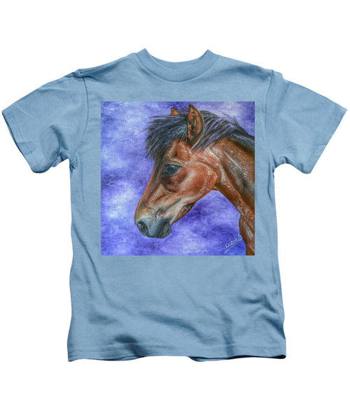 Portrait Of A Pony - Kids T-Shirt