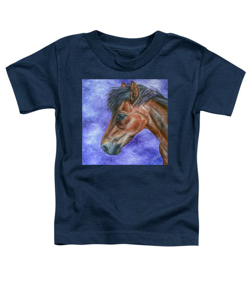 Portrait Of A Pony - Toddler T-Shirt