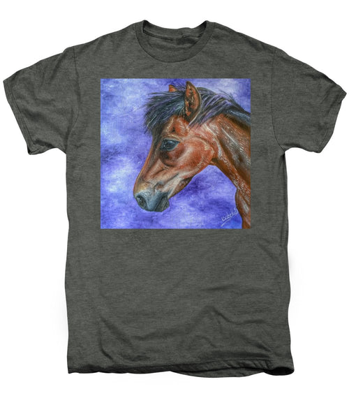 Portrait Of A Pony - Men's Premium T-Shirt