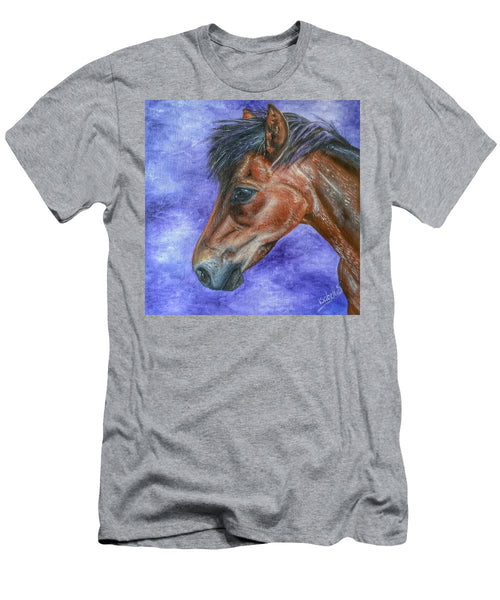 Portrait Of A Pony - Men's T-Shirt (Athletic Fit)