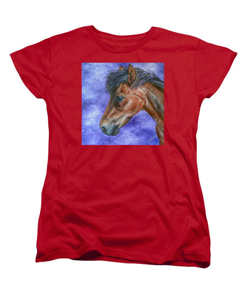 Portrait Of A Pony - Women's T-Shirt (Standard Fit)