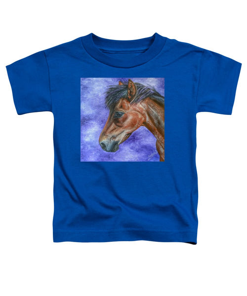 Portrait Of A Pony - Toddler T-Shirt