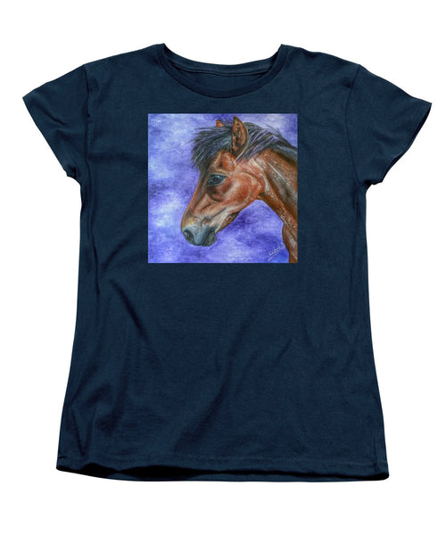 Portrait Of A Pony - Women's T-Shirt (Standard Fit)