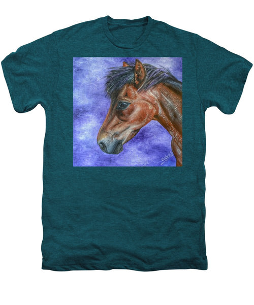 Portrait Of A Pony - Men's Premium T-Shirt