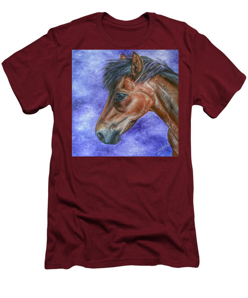 Portrait Of A Pony - Men's T-Shirt (Athletic Fit)