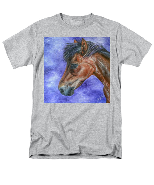Portrait Of A Pony - Men's T-Shirt  (Regular Fit)