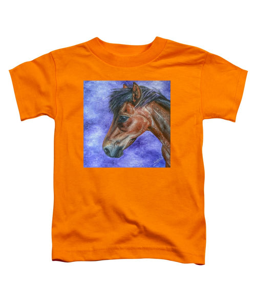 Portrait Of A Pony - Toddler T-Shirt