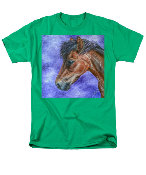 Portrait Of A Pony - Men's T-Shirt  (Regular Fit)