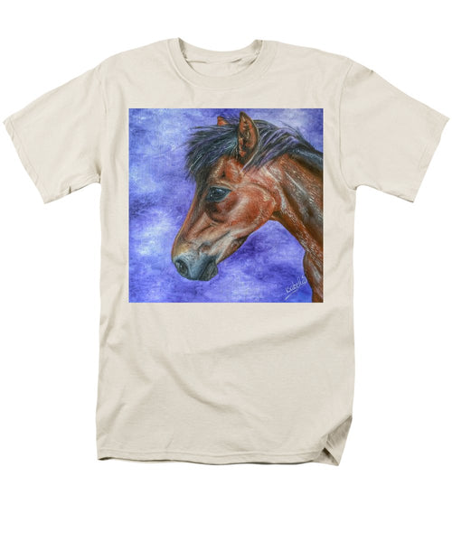 Portrait Of A Pony - Men's T-Shirt  (Regular Fit)