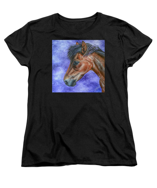 Portrait Of A Pony - Women's T-Shirt (Standard Fit)