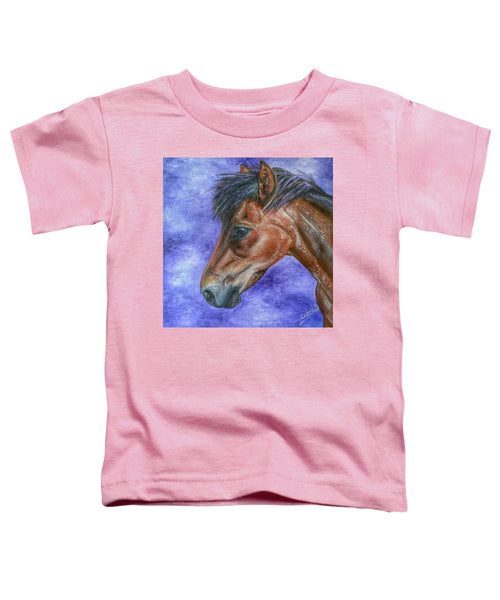 Portrait Of A Pony - Toddler T-Shirt