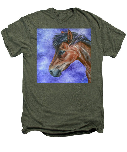 Portrait Of A Pony - Men's Premium T-Shirt