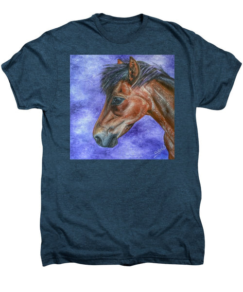 Portrait Of A Pony - Men's Premium T-Shirt