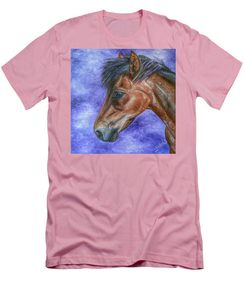 Portrait Of A Pony - Men's T-Shirt (Athletic Fit)