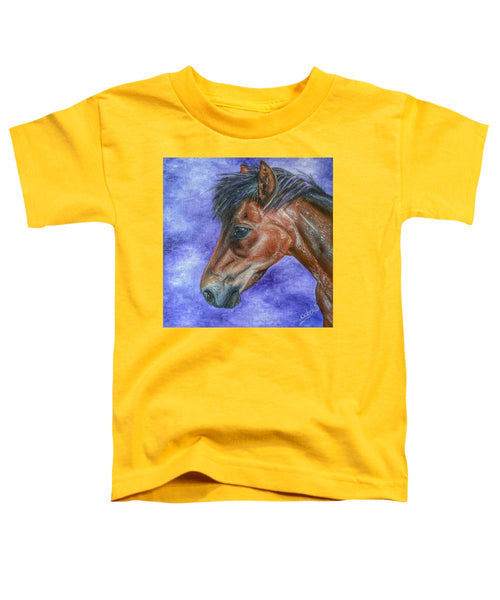 Portrait Of A Pony - Toddler T-Shirt