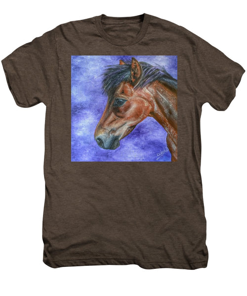 Portrait Of A Pony - Men's Premium T-Shirt