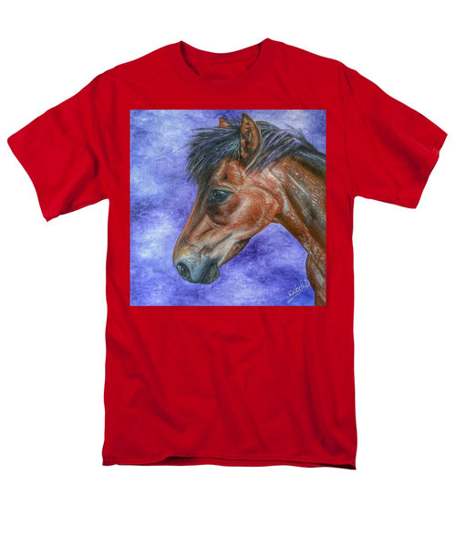 Portrait Of A Pony - Men's T-Shirt  (Regular Fit)