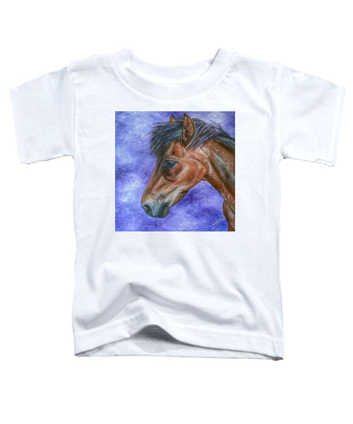 Portrait Of A Pony - Toddler T-Shirt