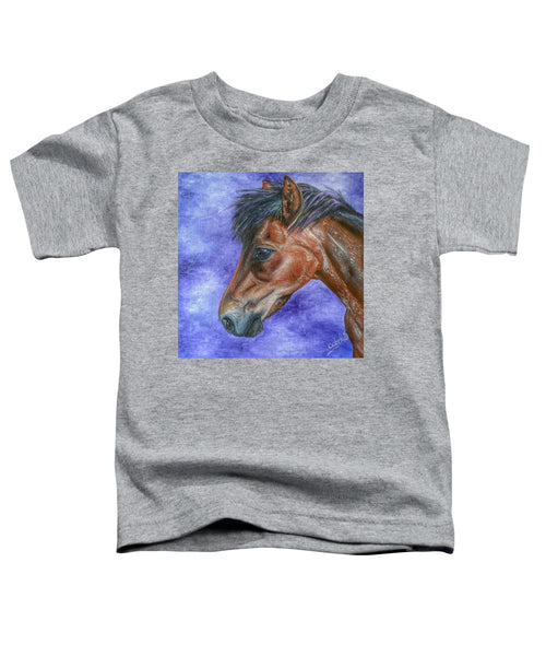 Portrait Of A Pony - Toddler T-Shirt