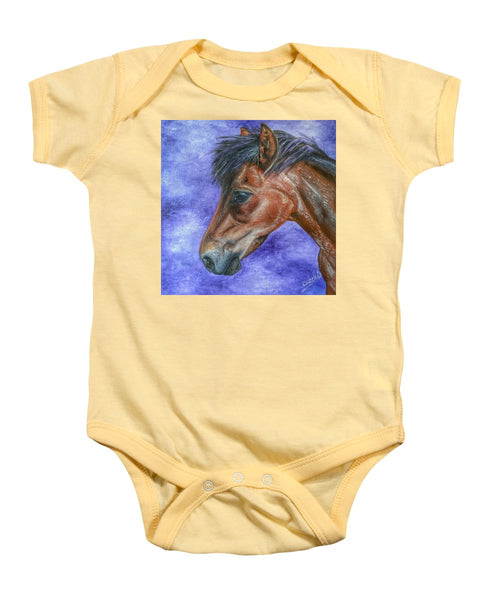 Portrait Of A Pony - Baby Onesie