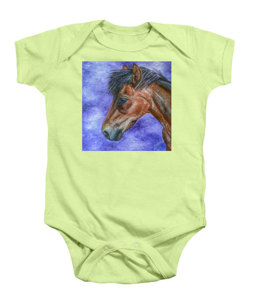 Portrait Of A Pony - Baby Onesie